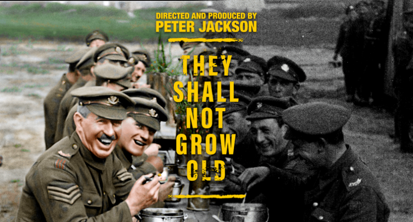 Sir Peter Jackson’s “They Shall Not Grow Old” is nominated for a 2019 BAFTA